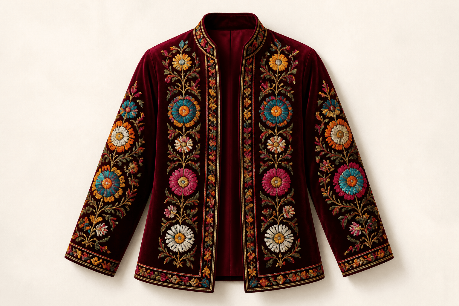 Suzani Velvet Jacket